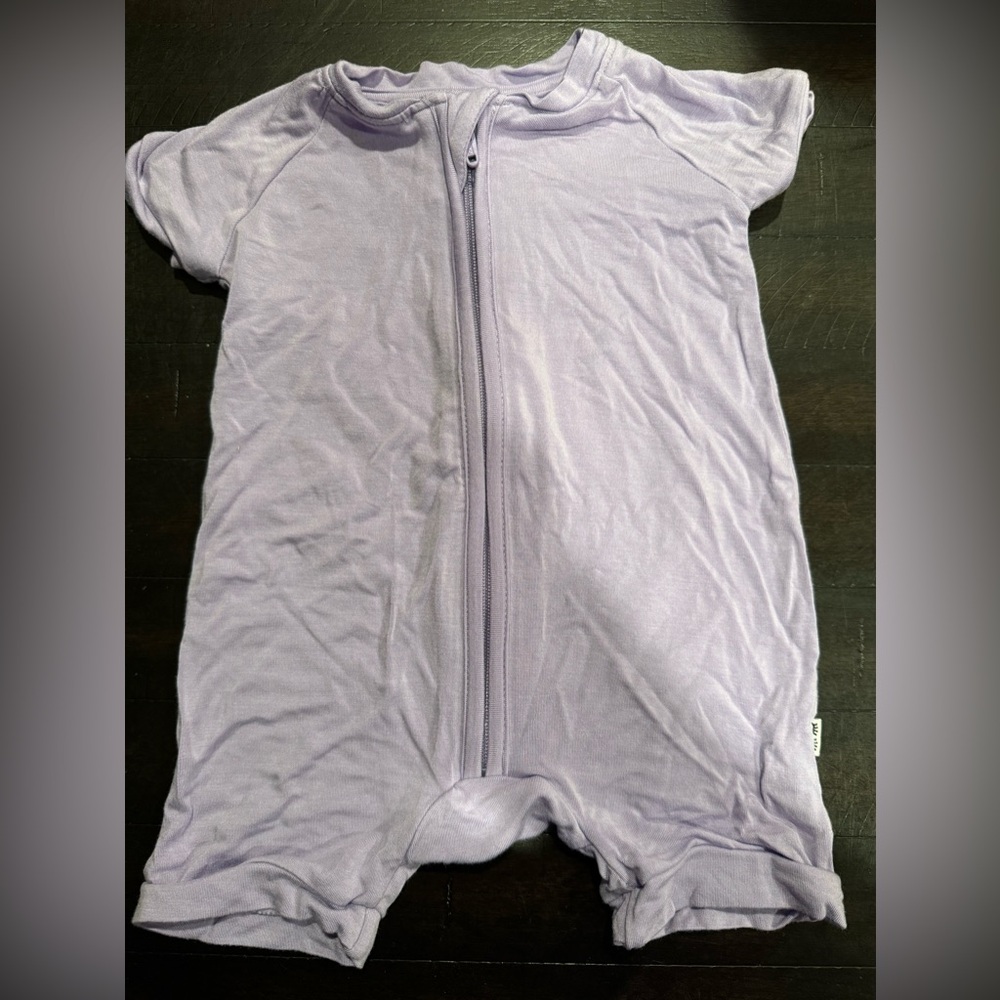 Little Sleepies Play Shorty 0-3 months Purple